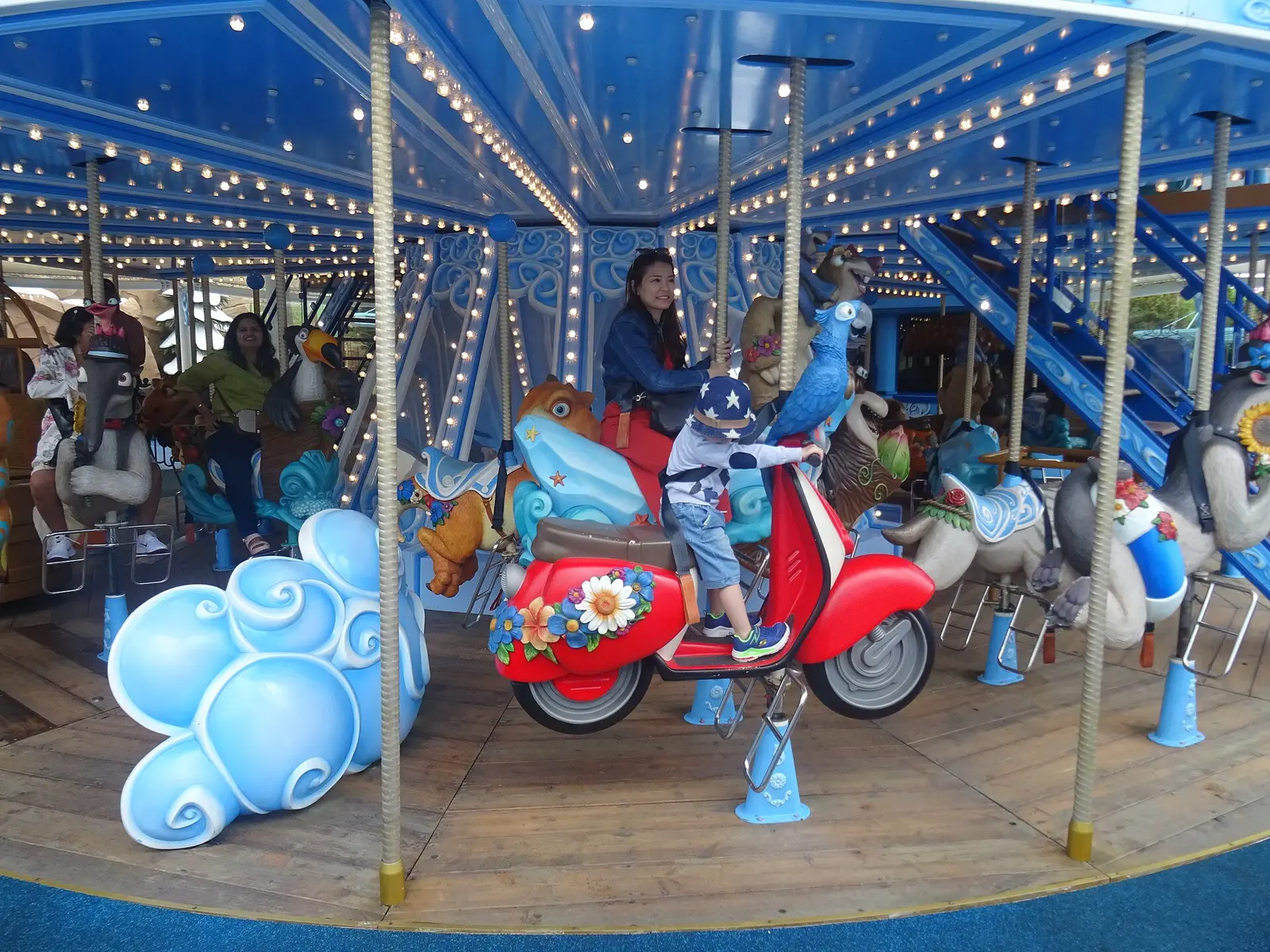 Blue Sky Carousel